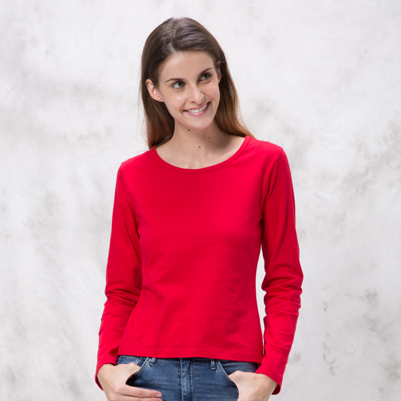 Personalised Long Sleeve Ladies T-Shirts - PromoPAL