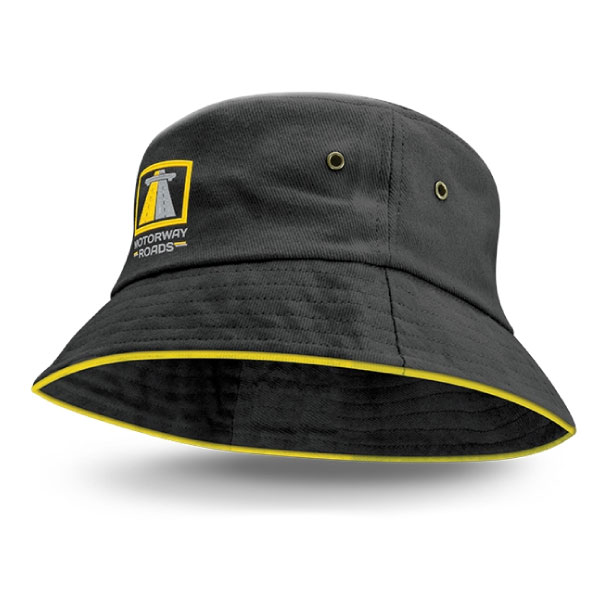 Personalised Bremer Bucket Hats - Colour Trim - PromoPAL