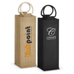 Clare Valley Jute Wine Carriers