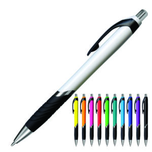 Tarlee Plastic Pen - Coloured Barrel