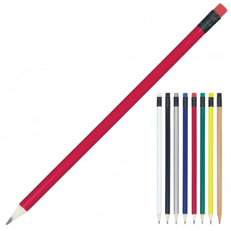 Enterprise Pencil with Coloured Eraser