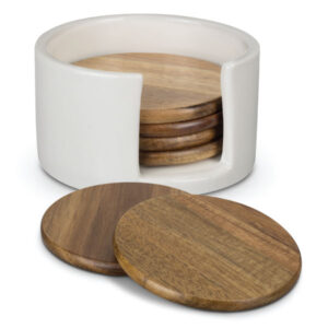 Promotional Acacia Wood Coaster Sets