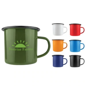 Promotional Cambra Enamel Mugs