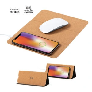 Promotional Cork Wireless Charger and Mouse Pads
