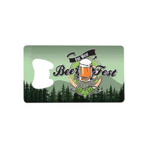 Promotional Stainless Steel credit card bottle