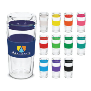 Promotional Divine Double Wall Glass Cups