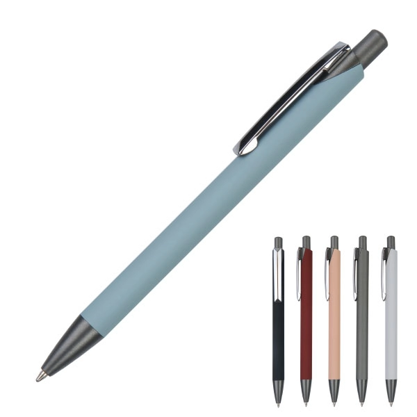 Promotional Nitrous Rubberised Metal Pens