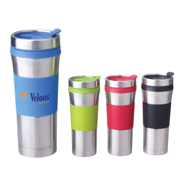 Promotional Pohlman Stainless Steel Travel Mugs