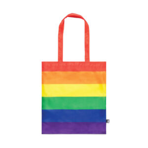 Promotional Rainbow RPET Tote Bags