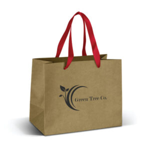 Promotional Ribbon Paper Bags Medium