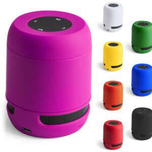 Custom branded bluetooth speaker printed with your logo by PromoPal