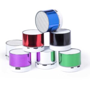 Custom branded bluetooth speaker printed with your logo by PromoPal