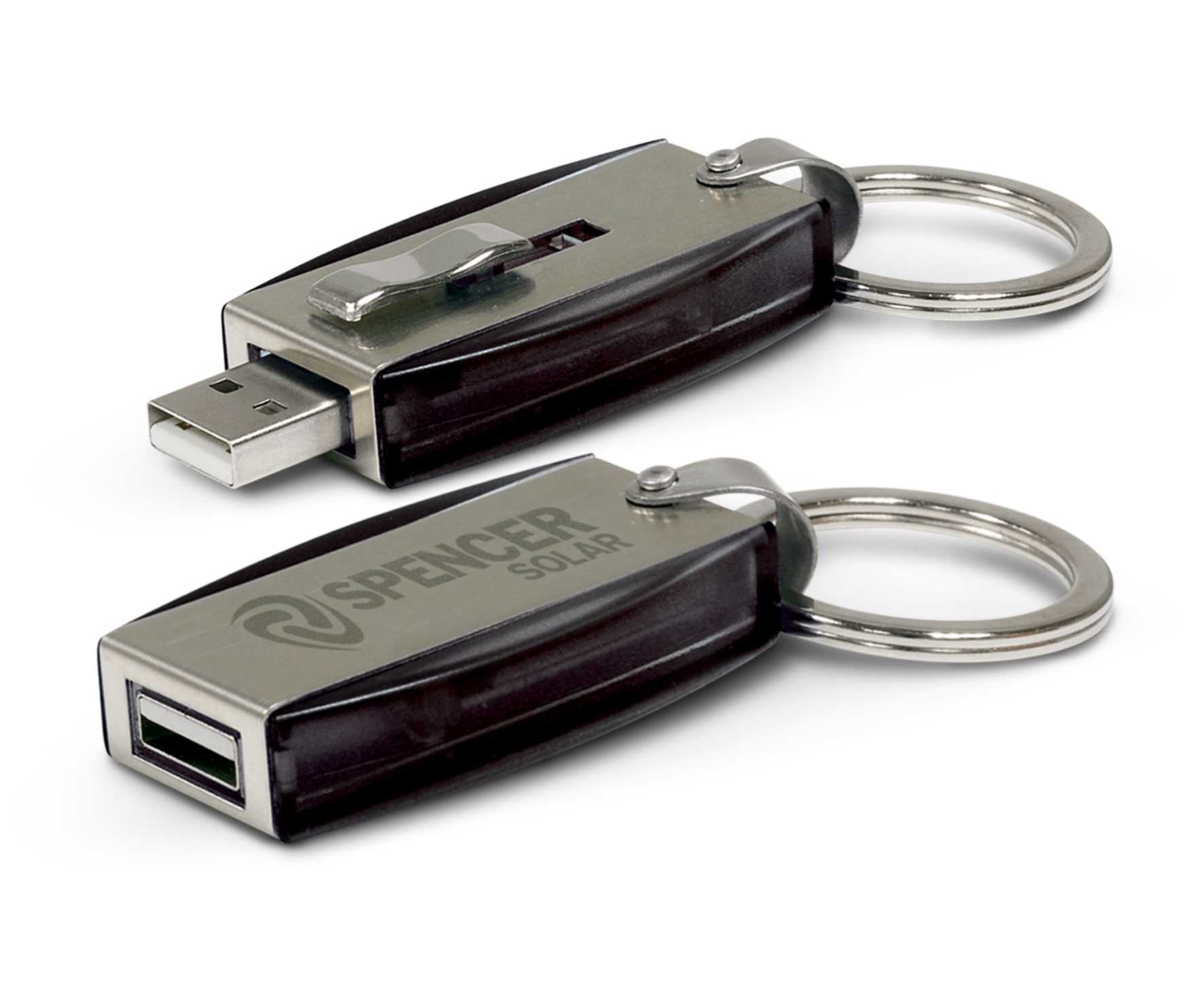 Personalised Robust Key Ring USB Flash Drive 4Gb PromoPAL