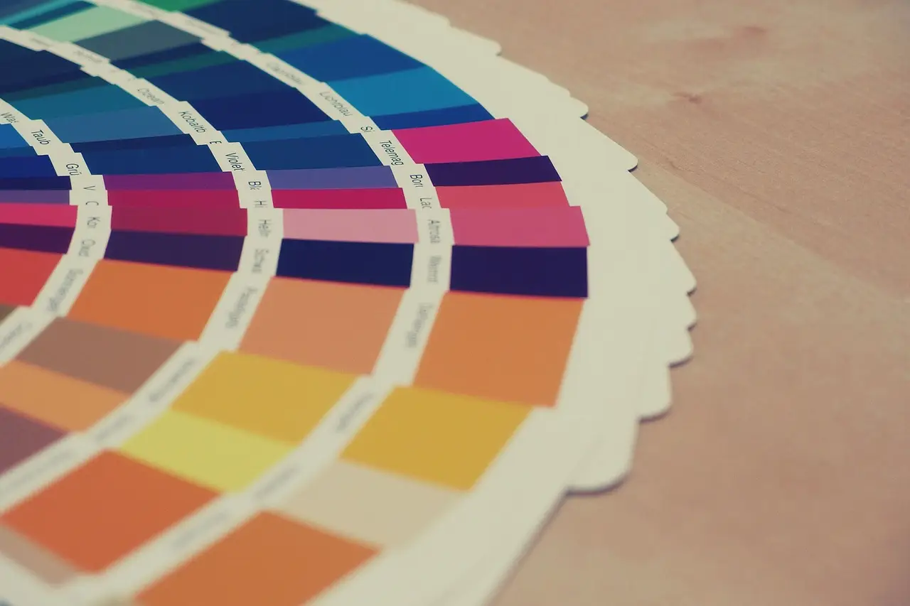 how to choose aesthetic colours for your brand 2026 promotional products colour swatches
